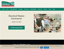 Tablet Screenshot of herefordmarket.co.uk